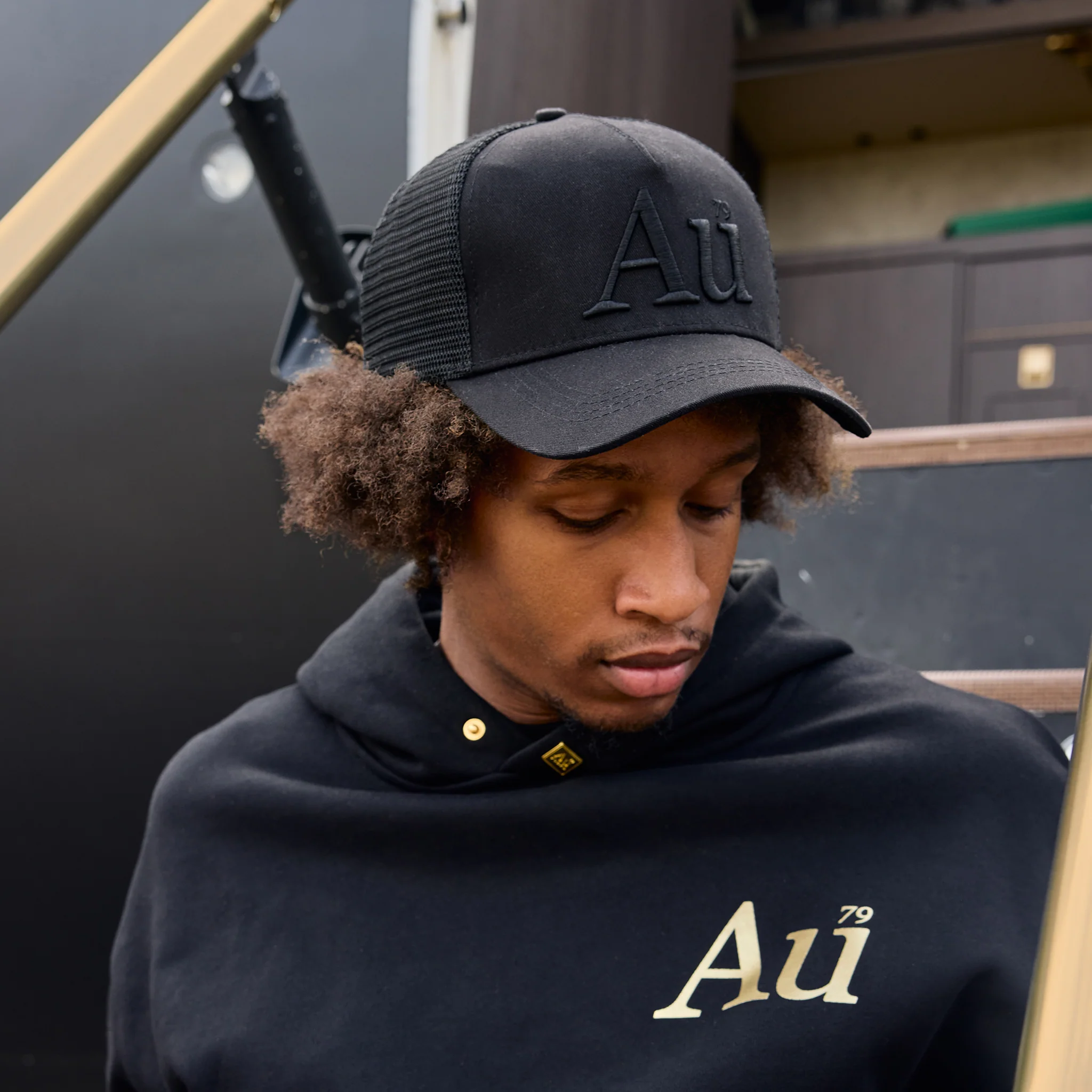 Au Signature Cap - Black/Black - Image 2