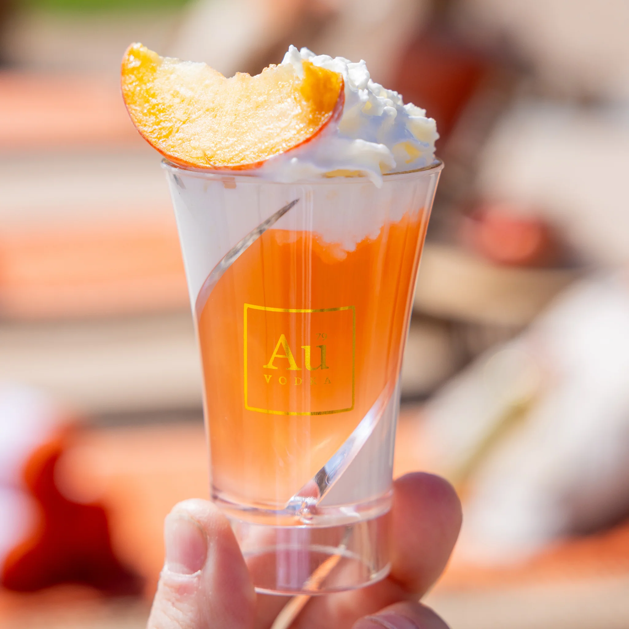 Au Spiral Shot Glass - Image 2