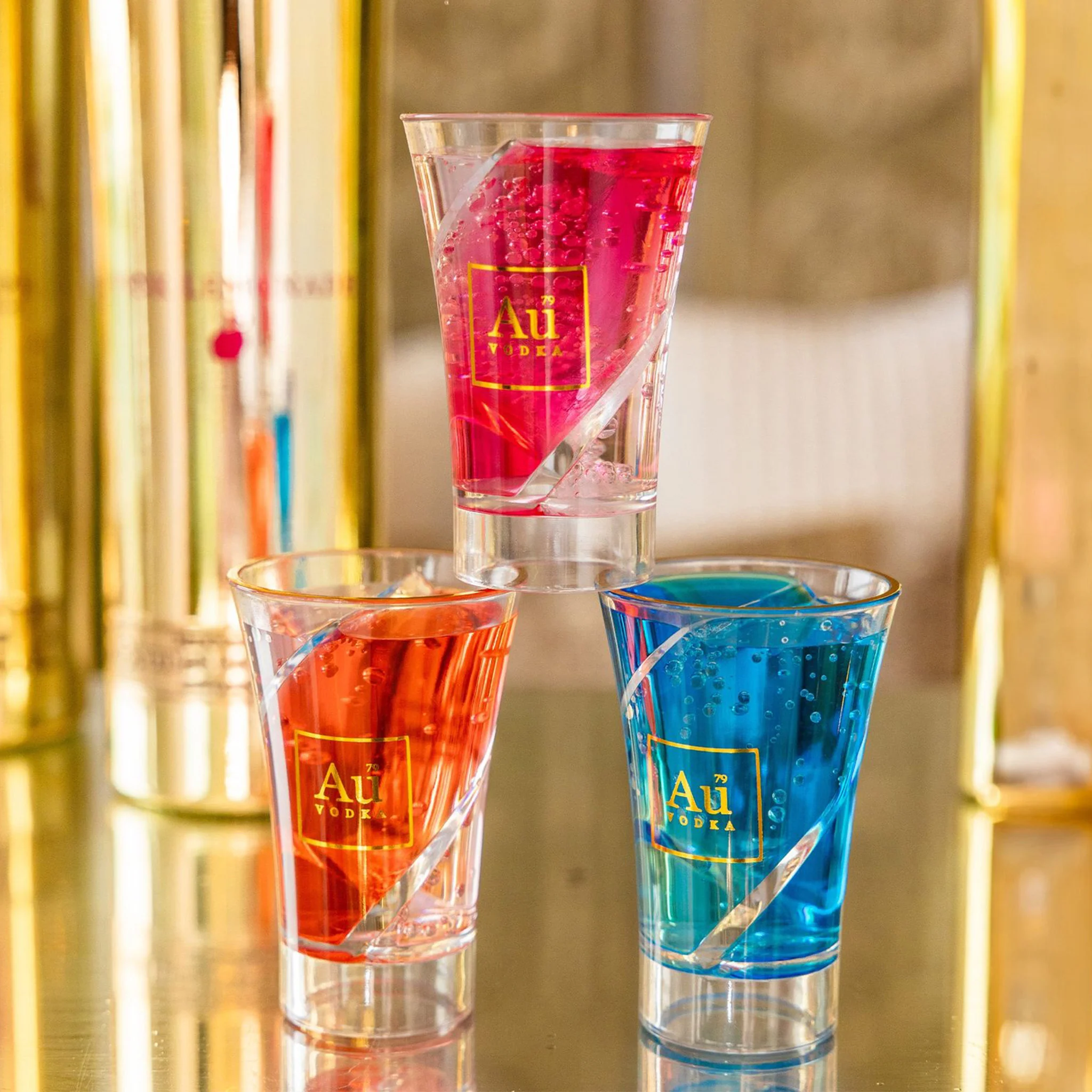 Au Spiral Shot Glass - Image 6