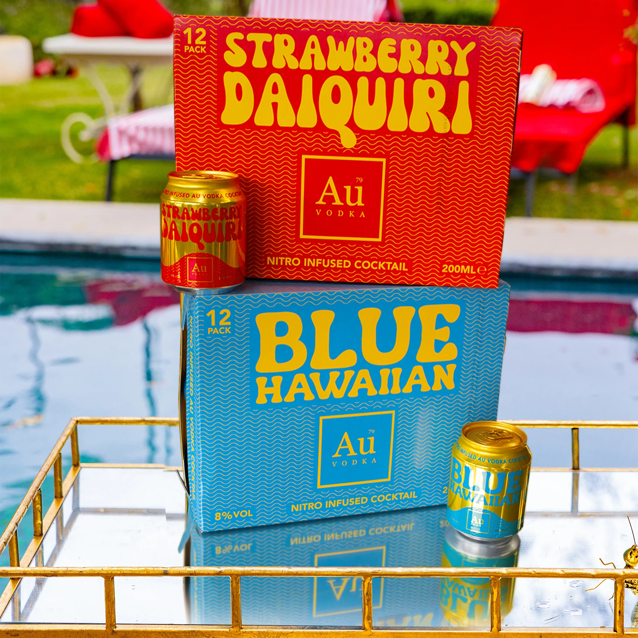 Au Vodka 2 for £50 Case of Cans - 24 Pack - Image 2