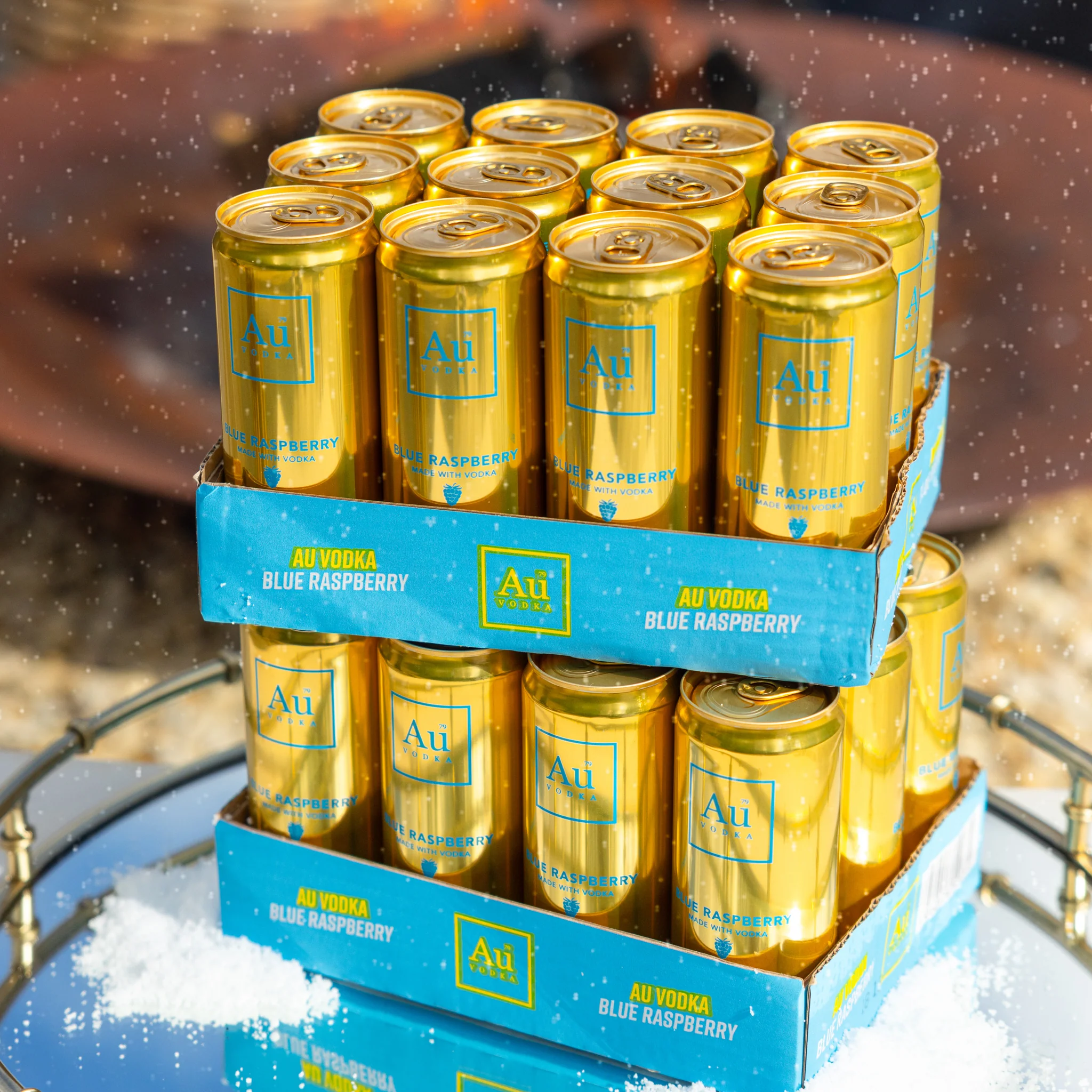 Au Vodka VIP Blue Raspberry Pre-Mixed Cans - 12 Pack - Image 11