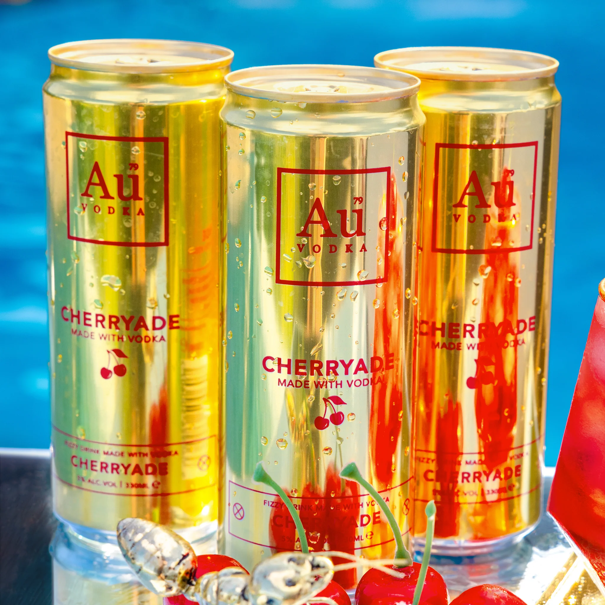 Au Vodka VIP Cherryade Pre-Mixed Cans - 12 Pack - Image 4