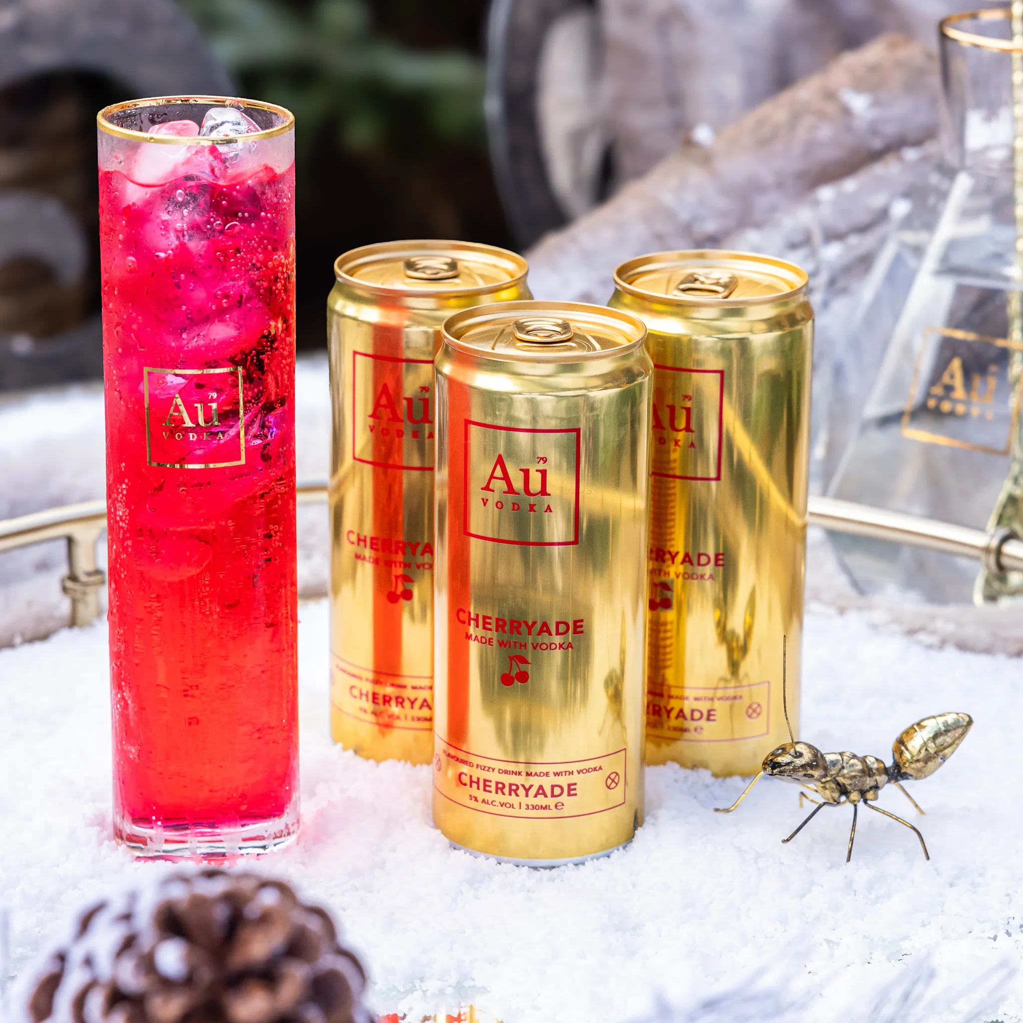 Au Vodka VIP Cherryade Pre-Mixed Cans - 12 Pack - Image 8