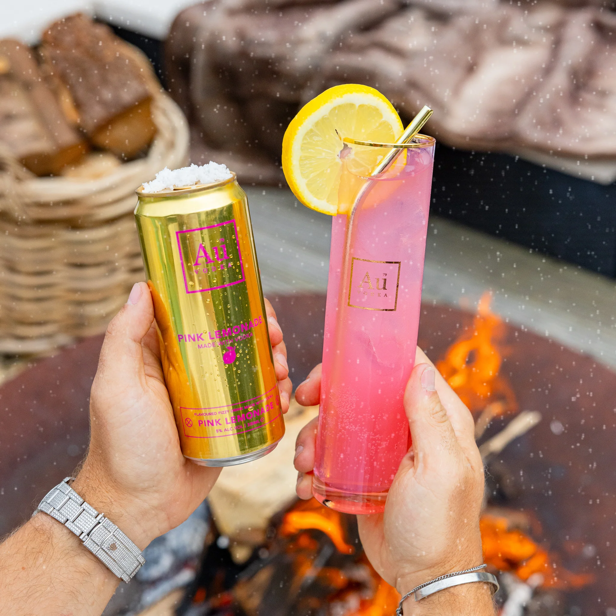 Au Vodka Pink Lemonade Pre-Mixed Cans - 12 Pack - Image 7